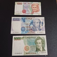 Vecchie Banconote Italiane In