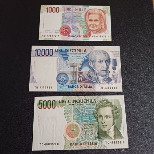 Vecchie banconote italiane - vecchie,