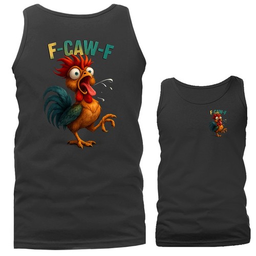 Canotta divertente pollo