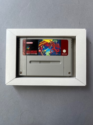 Cartuccia gioco super metroid - cartuccia,