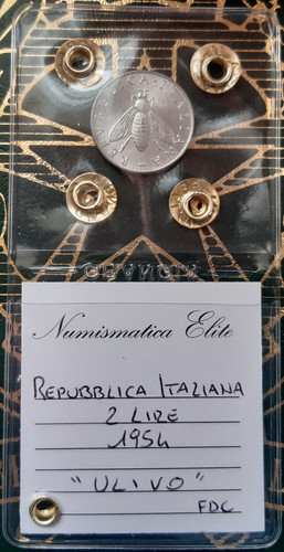 2 lire 1954 - ,