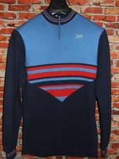 EROICA MAGLIA SHIRT MAILLOT BICI CICLISMO VINTAGE 70'S DECCA 50% LANA