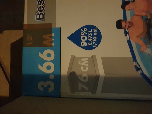 Bestway steel pro 366x76cm - pro,