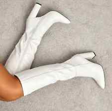 stivali donna ginocchio tacco