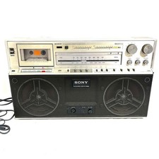 Sony CFS-F5 Radio Cassette Registratore Boombox Retro Audio Testato Accensione Così com'è JP