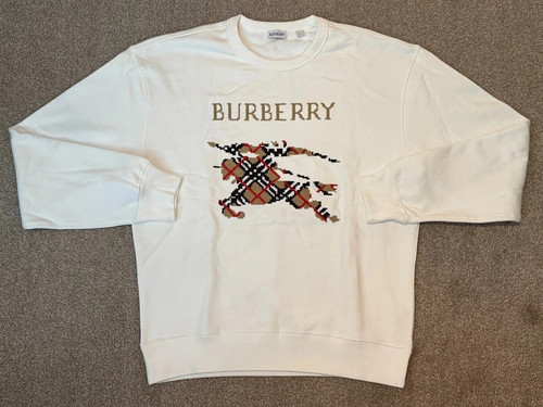 Felpa burberry punto croce - punto,