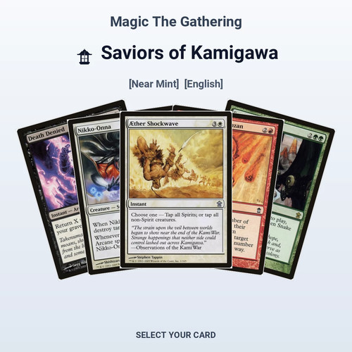Magic the gathering saviors - gathering,