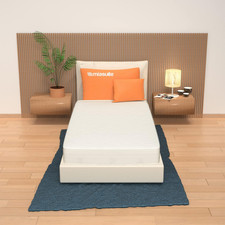 Materasso 80X160 Cm Altezza 14 Cm, Singolo, in Waterfoam, Tessuto Aloevera, Inde