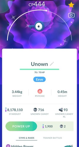 Pokemon shiny unown - unown, q