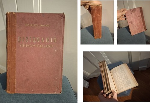 Dizionario greco italiano - dizionario,