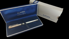 Penna stilo Aurora argento