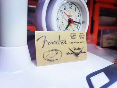 Adesivo pezzi stratocaster - f,