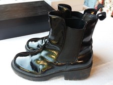 Stivaletti neri lucidi Fornarina N°40