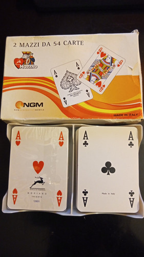 Set mazzi carte poker - mazzi,