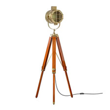 Lampada ad angolo treppiede in
