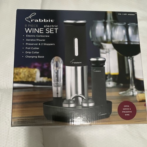 Coniglio set vino elettrico - set, 8