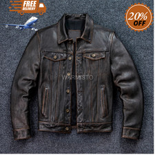 Giacca camionista uomo pelle