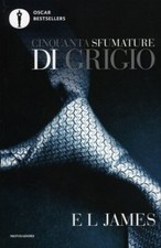 LIBRO CINQUANTA SFUMATURE DI GRIGIO - E. L. JAMES