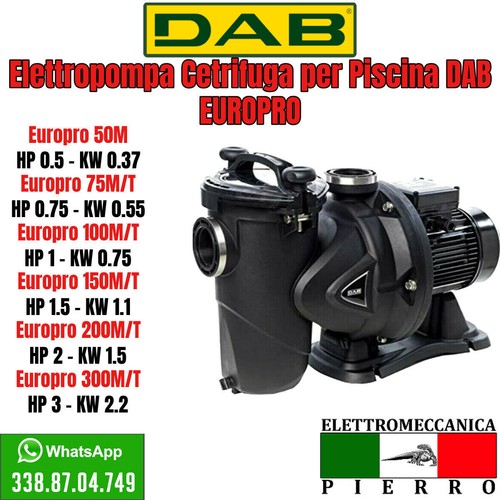 Elettropompa pompa europro dab - elettropompa,