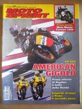 MOTOSPRINT n�28 2005 Test Moto Morini Corsaro 1200 - Gp Usa Hayden  [P67]