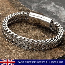 Double Curb Chain Bracelets