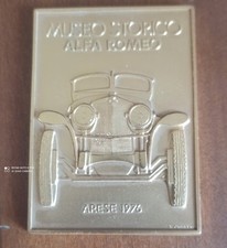 Alfa Romeo ARESE 1976  MUSEO STORICO  Auto Epoca Vintage Medaglia JOHNSON