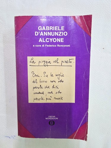 Gabriele alcyone annunzio - alcyone, d'annunzio