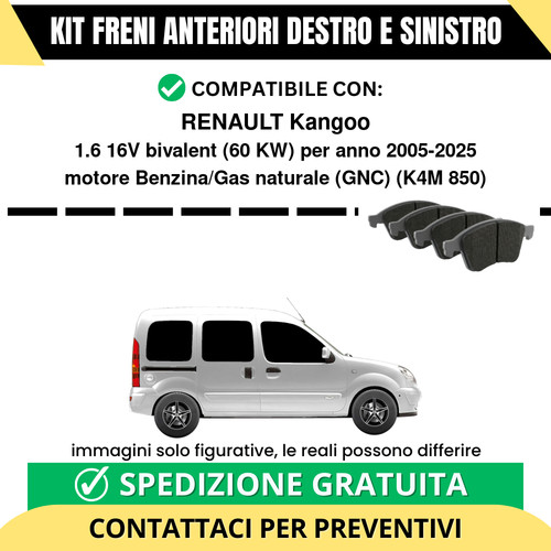 Pastiglie freno anteriori per - pastiglie,