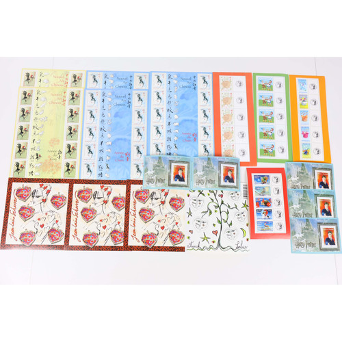 Lotto francobolli con - lotto,