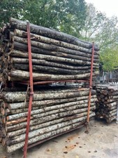 Pali In Legno Di Castagno 2,50 mt senza punta grandi quantità