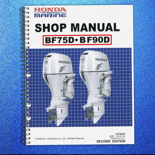 Honda bf75d bf90d 2006 2011 - honda, 2006-2011