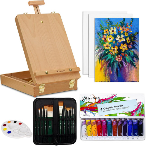Cavalletto pittura set 27 - cavalletto,