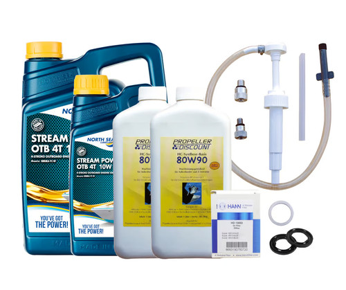 Kit manutenzione olio - olio, con