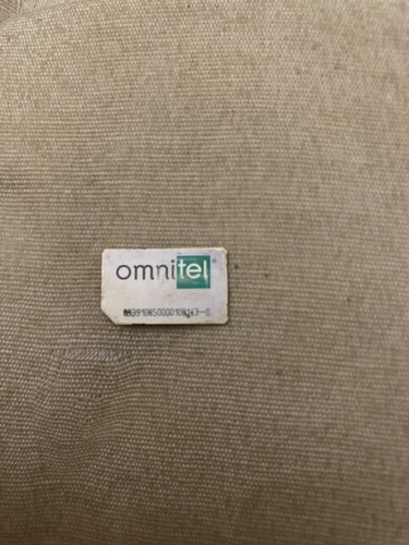 Sim omnitel vintage scheda - sim,