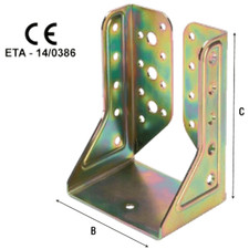 Supporto per travi chiuso