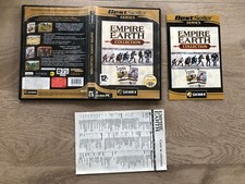 Boite/notice/carte de reference pour jeu Empire earth collection PC FR