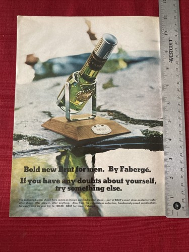 Pubblicità brut faberge da - brut,