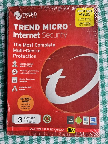 Trend micro internet security - trend,