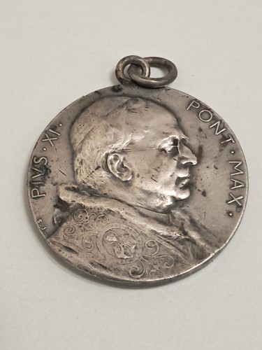 Stupenda medaglia papa pio - papa,