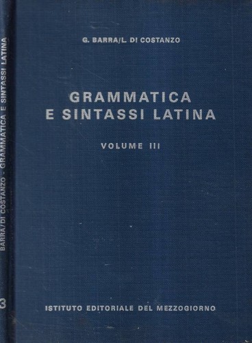 Grammatica sintassi latina - grammatica,