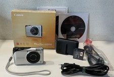 Canon PowerShot A2200 14.1 MP Fotocamera Digitale Silver Funzionante