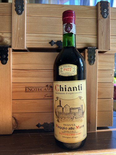 Chianti 1977 poggio alle mura - chianti,