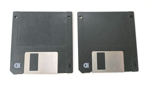 Due floppy disk hd 1 - hd, 1,44