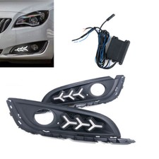 2PCS LED DRL Fog Lamp With