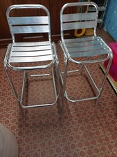 Sgabelli Alti In Alluminio