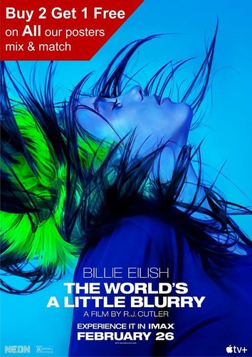 Poster billie eilish mondi - billie,