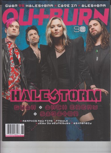 Halestorm outburn magazine - halestorm,