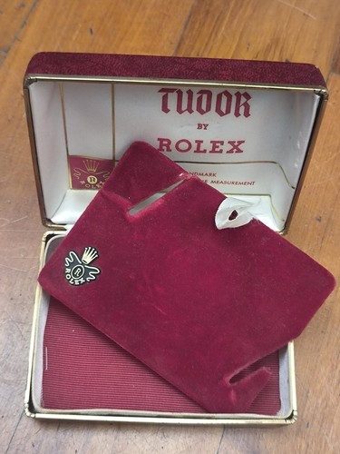Tudor rolex box vintage - rolex,