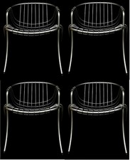 set di quattro 4 sedie lynn