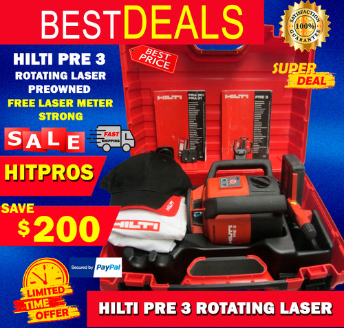 Hilti pre rotating laser cin - pre,